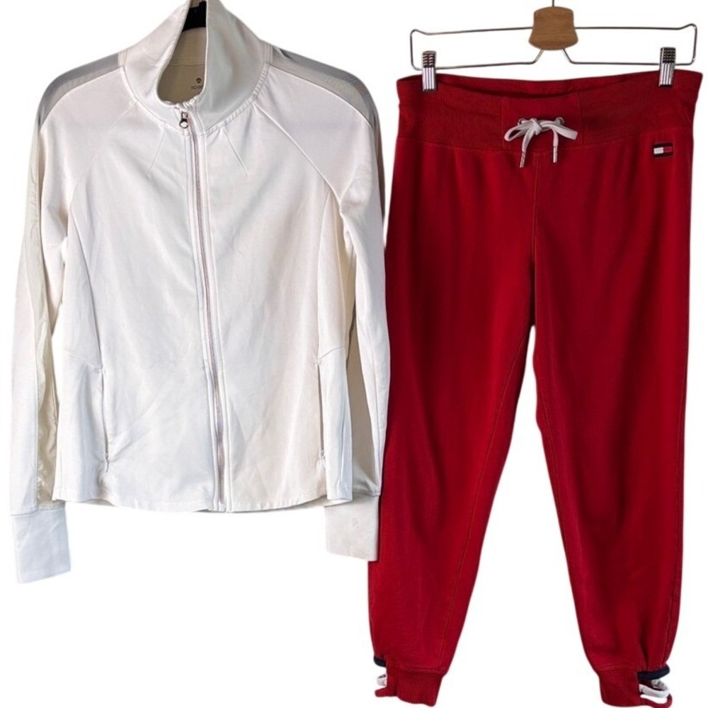 Tommy Red Track Joggers